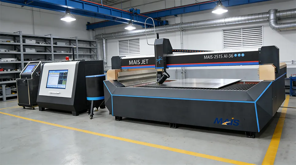 MAIS CNC AB 5-axis waterjet cutting machine