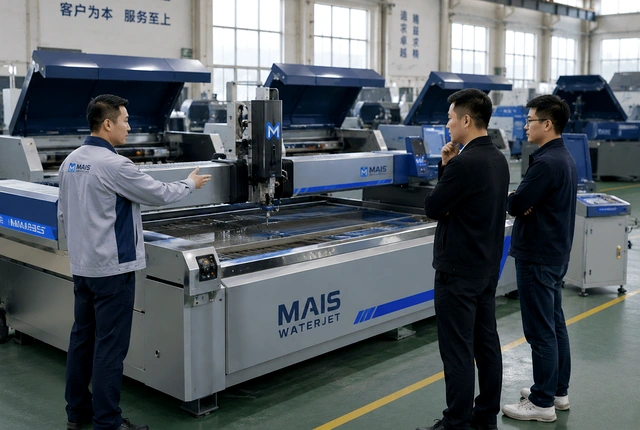 waterjet machine project support team