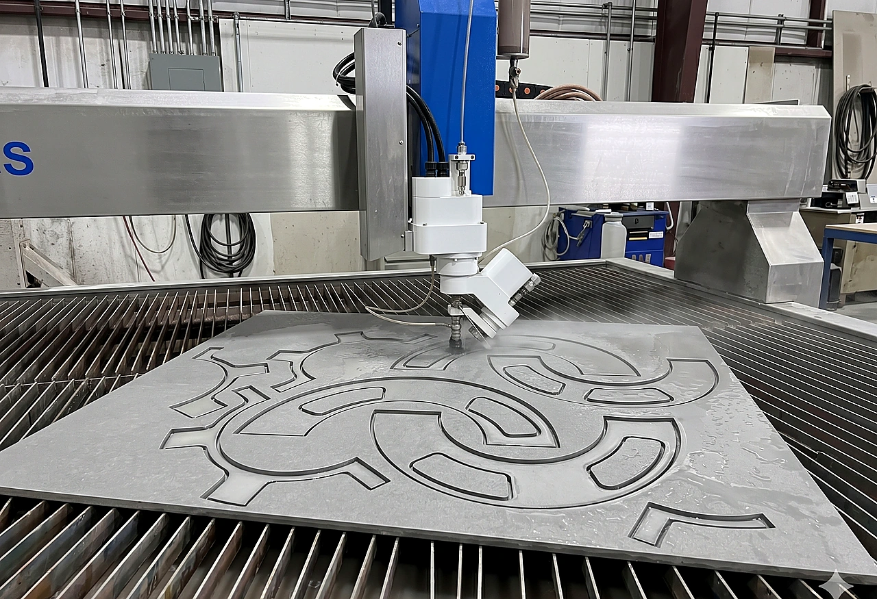 watter jet cutting machine metal bevel chamfer cutting.webp